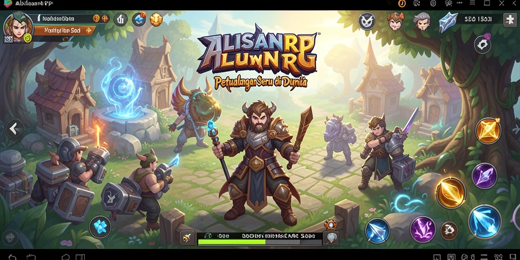 Tangkapan layar gameplay seru di ALISANRP dengan aksi penuh tantangan.