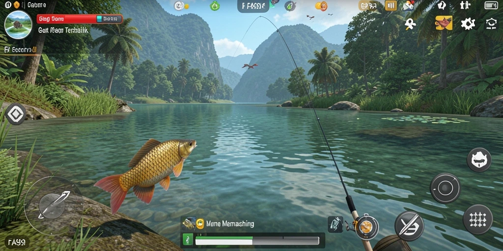 Tangkapan ikan yang menakjubkan dalam gameplay FA99.