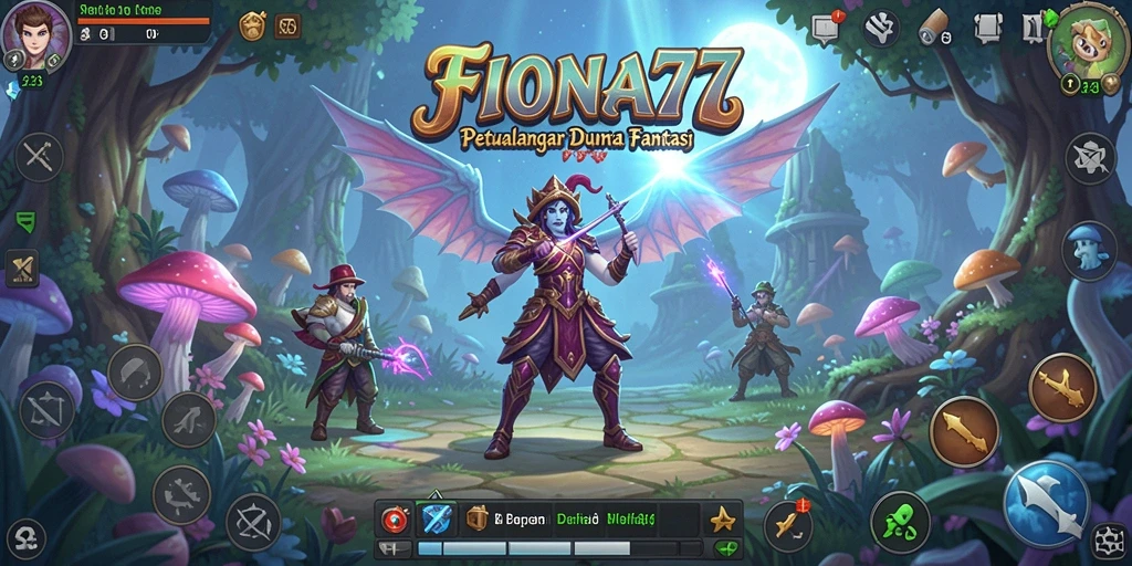 Tangkapan layar dari gameplay seru FIONA77.