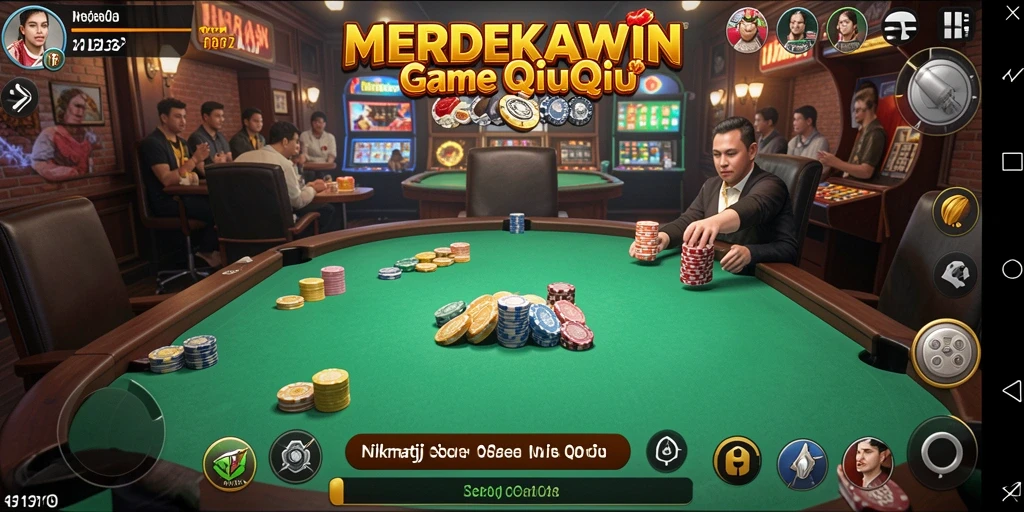 Tampilan menarik gameplay MERDEKAWIN yang seru di layar.