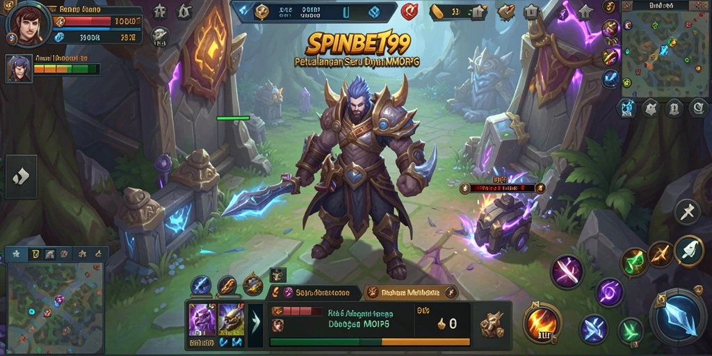 Tangkapan layar gameplay seru dari SPINBET99 dalam dunia MMORPG.